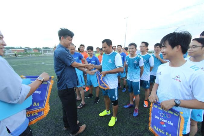 Ban Quản lý Dự án Nhiệt điện Vĩnh Tân  phối hợp tổ hợp nhà thầu DMPP tổ chức Hội thao năm 2017