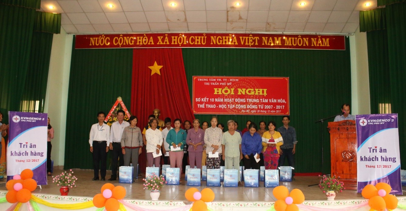 Công ty Nhiệt điện Phú Mỹ “Gửi yêu thương - thắp sáng niềm tin”