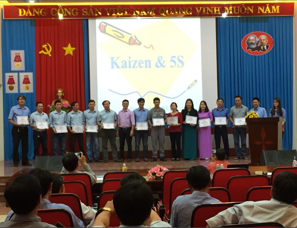 Ứng dụng thực hiện 5S và KPI phát huy VHDN