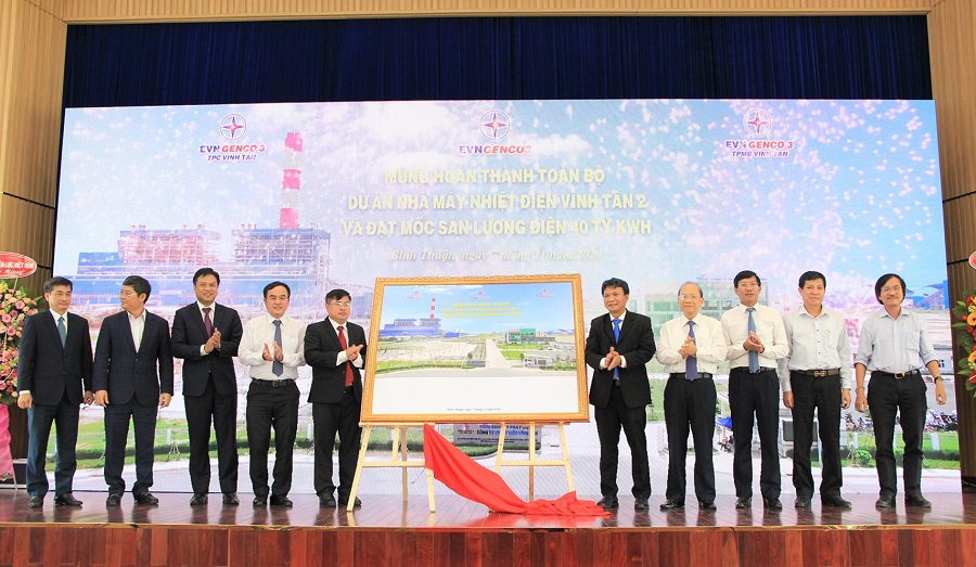Complete the entire Vinh Tan 2 Thermal Power Plant Project and reach the electricity output of 40 billion kWh