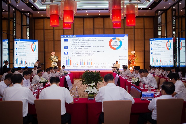 EVNGENCO3 organizes the preliminary review of production and business activities in the first 6 months of 2022