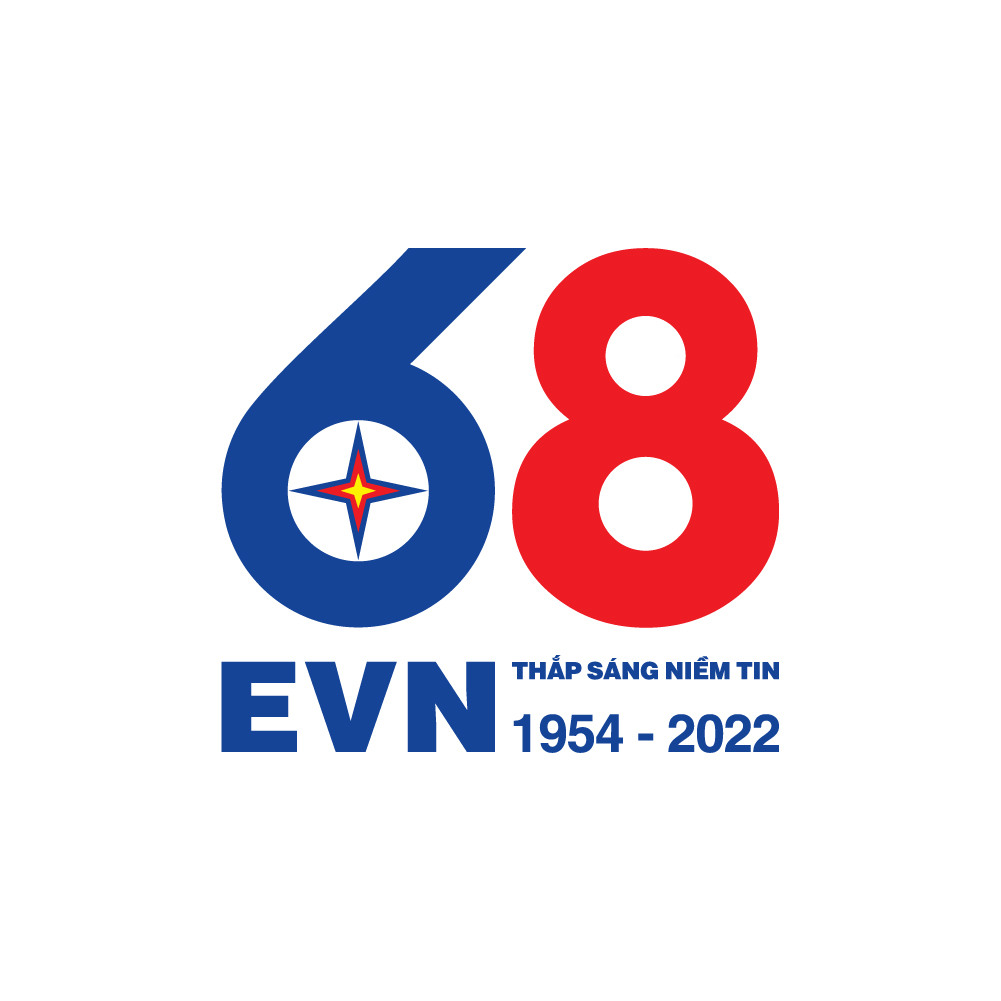 Logo EVN kỷ niệm 68 năm ngày Truyền thống ngành Điện lực - TỔNG ...
