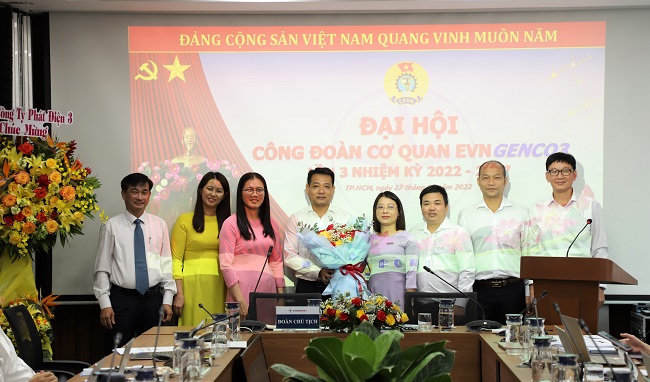 Cơ quan EVNGENCO3 tổ chức Đại hội Công đoàn nhiệm kỳ 2022 - 2027