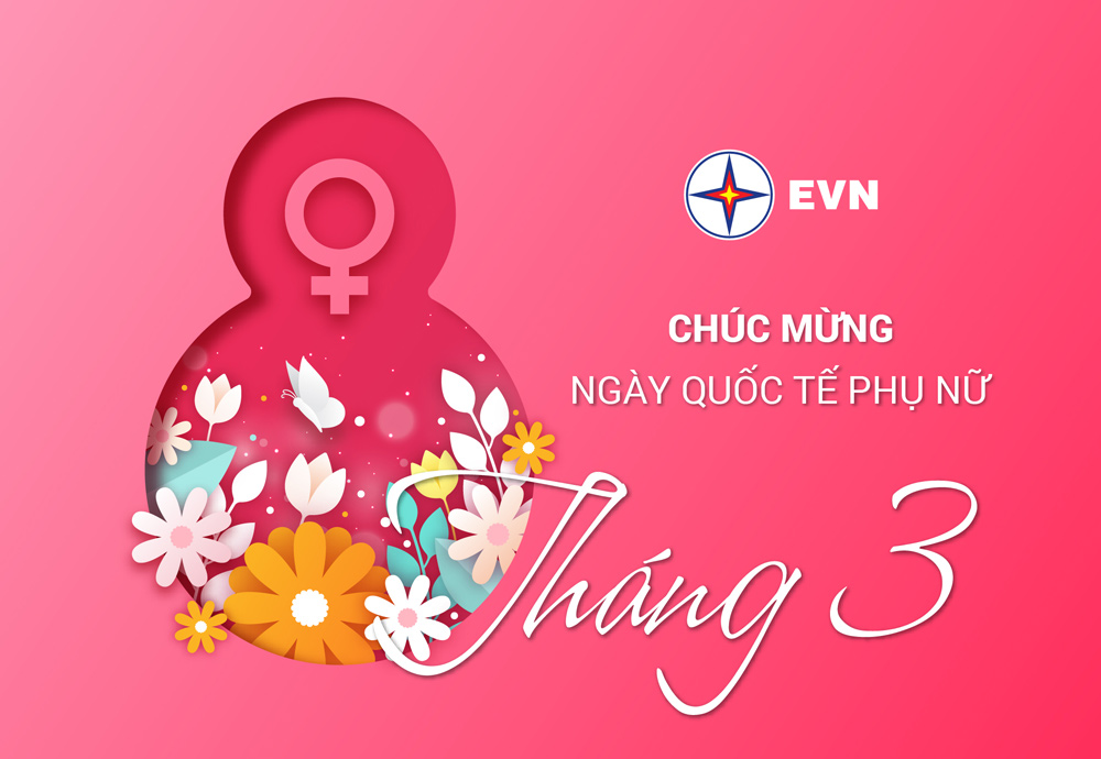 Chúc mừng ngày Quốc tế Phụ nữ 8/3