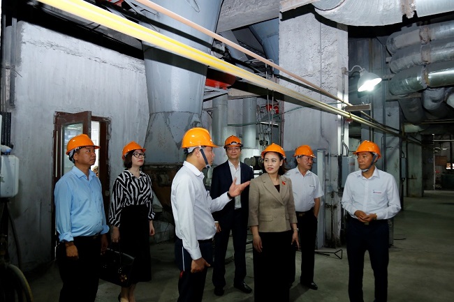 A delegation of the Ninh Binh Provincial National Assembly delegation supervises the implementation of policies and laws on the development of Ninh Binh Thermal Power Joint Stock Company's energy