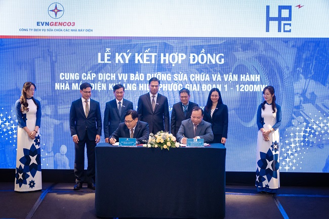 EPS company signed a contract to provide maintenance, repair, and operation services for the 1,200 MW Hiệp Phước power plant phase 1