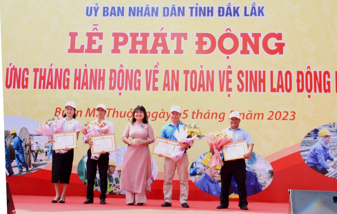Công ty Thủy điện Buôn Kuốp hưởng ứng tháng an toàn vệ sinh lao động