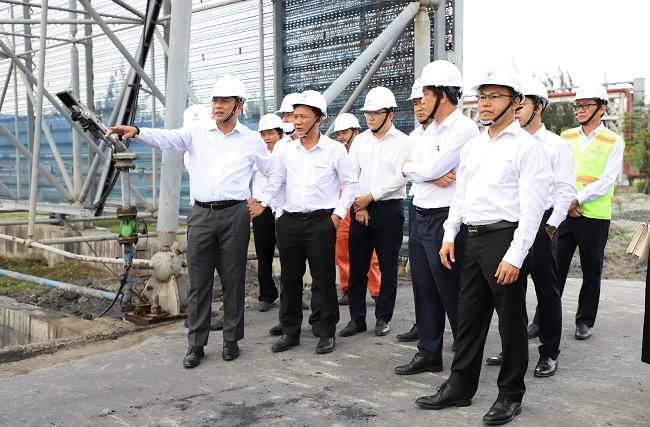 Vinh Tan 2 Thermal Power Plant proactively implements solutions to ensure efficient electricity production during the dry season of 2023