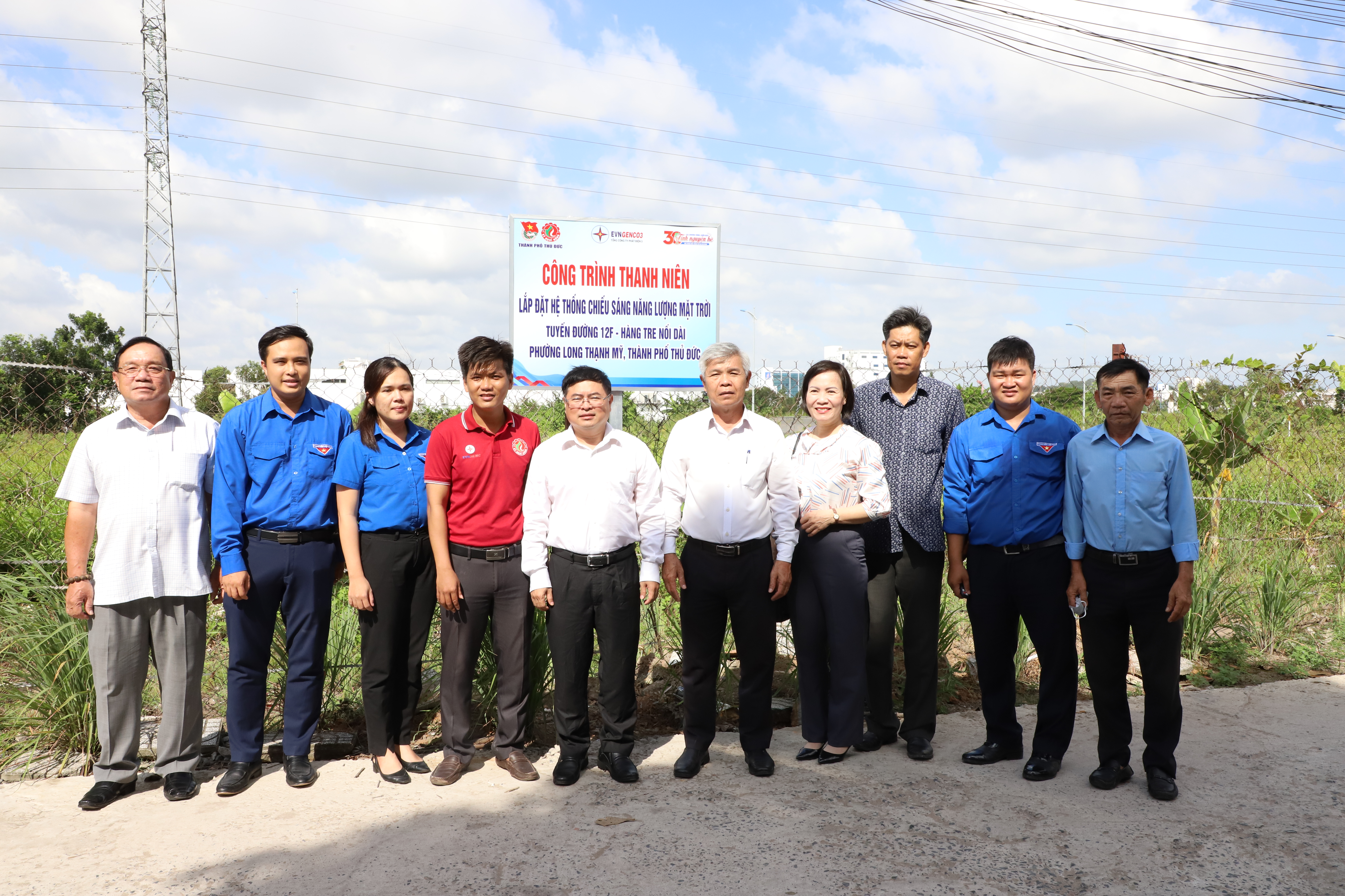 EVNGENCO3 bàn giao các công trình thanh niên tại Thành phố Thủ Đức  và tỉnh Bà Rịa – Vũng Tàu