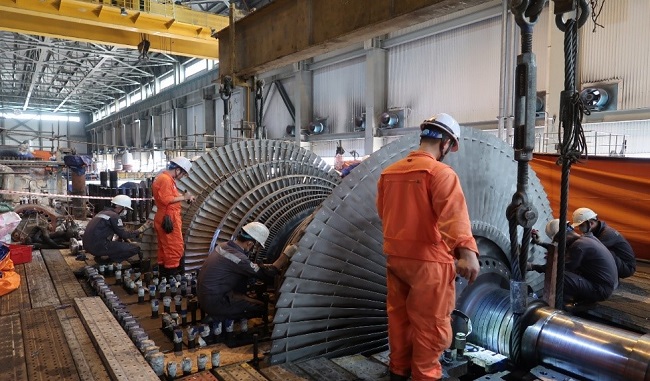 Công ty EPS tham gia đại tu tổ máy S2 Nhà máy Nhiệt điện Quảng Ninh