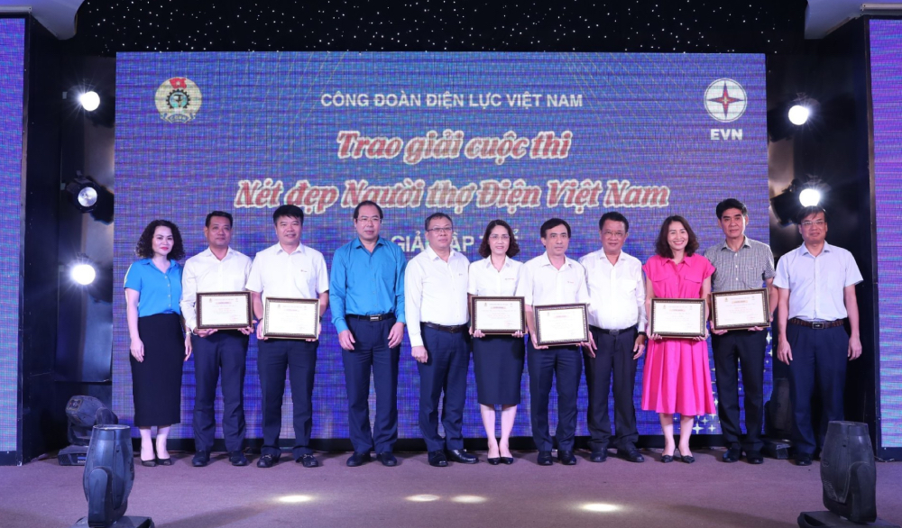 EVNGENCO3 nhận giải cao ở cuộc thi Nét đẹp người thợ điện Việt Nam