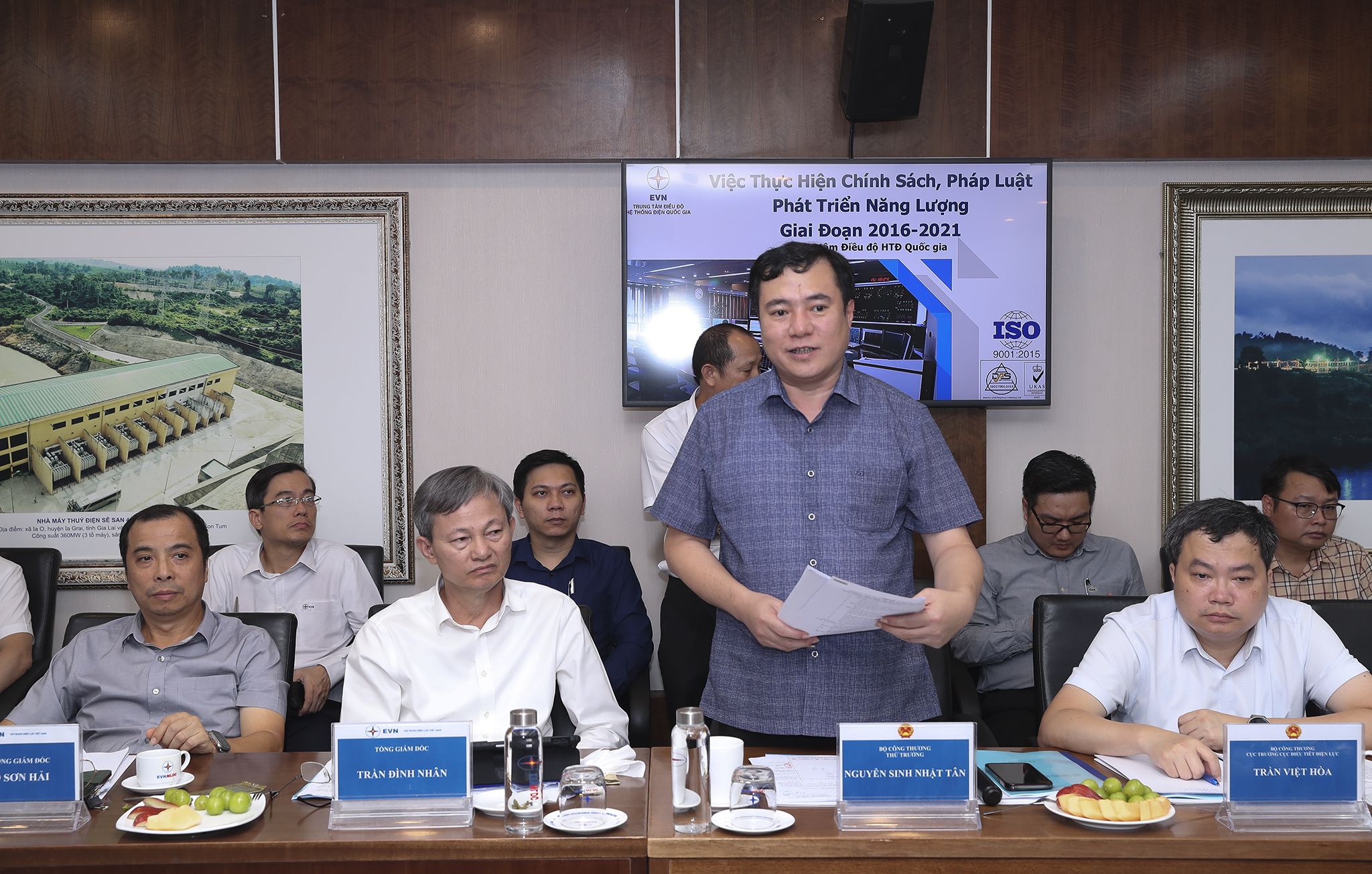 Phó Chủ tịch Quốc hội Nguyễn Đức Hải đánh giá cao hoạt động của A0 trong điều hành hệ thống điện - thị trường điện
