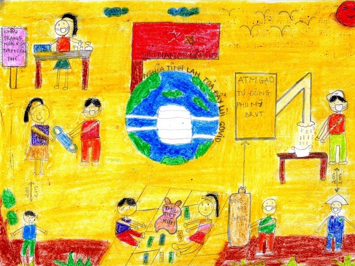 Hướng dẫn Thông điệp ý nghĩa từ cuộc thi vẽ tranh cổ động phòng chống dịch #1