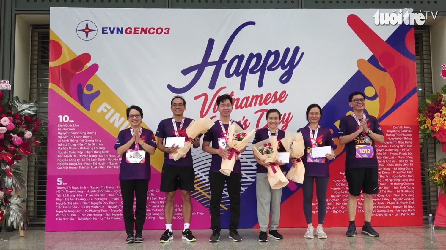 EVNGENCO3 tổ chức giải chạy mừng ngày Phụ nữ Việt Nam 20-10-2022