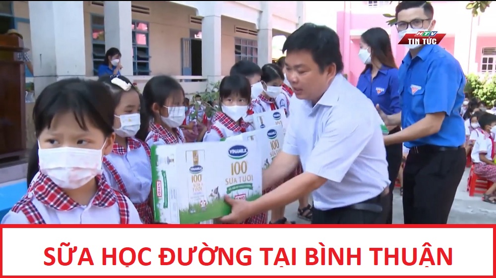 EVNGENCO3 đồng hành cùng chương trình &#34;Sữa học đường&#34; tại Bình Thuận