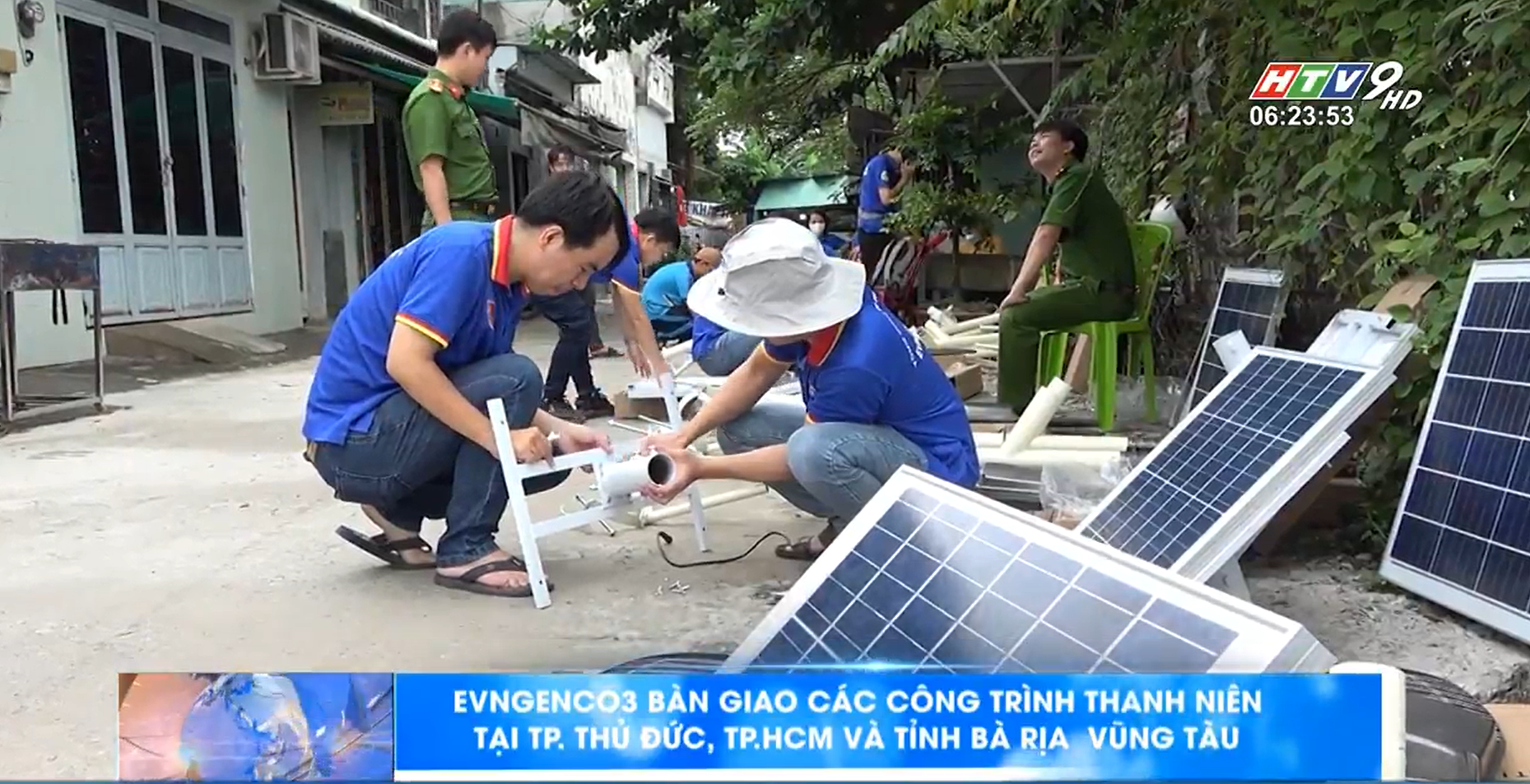 EVNGENCO3 bàn giao các công trình thanh niên tại Thành phố Thủ Đức và tỉnh Bà Rịa – Vũng Tàu