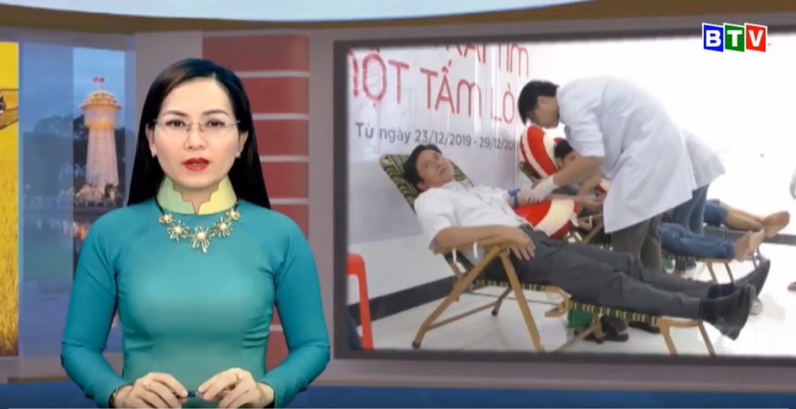 Công ty Nhiệt điện Vĩnh Tân tham gia hiến máu nhân đạo nhân dịp Tuần lễ hồng lần V